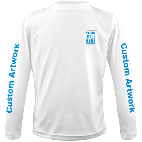 Full Custom Kid's Long Sleeve Spot Print - $50 upcharge this item only.