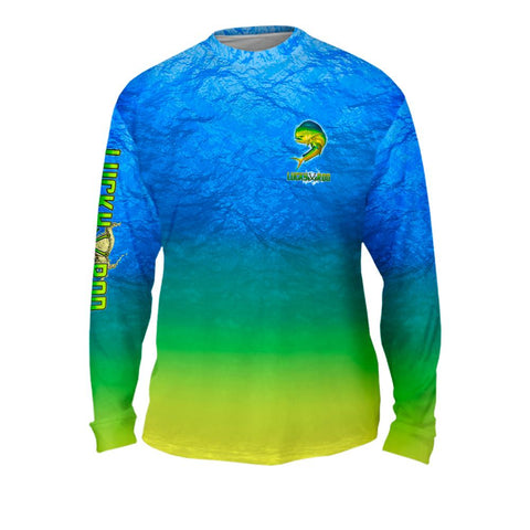 Mahi Nation Mens Performance Long Sleeve Allover