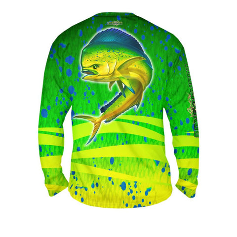 Mahi Fury Mens Performance Long Sleeve Allover