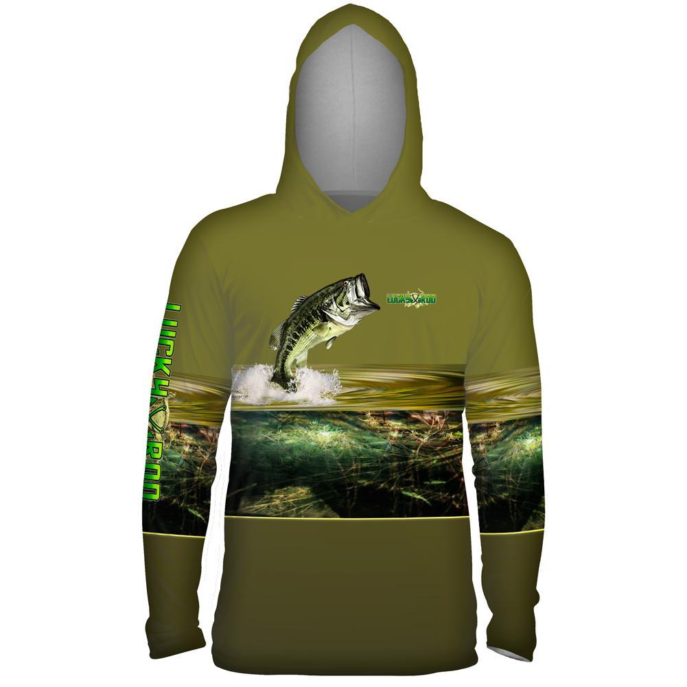 Bass Leap Mens Performance LS With Hood