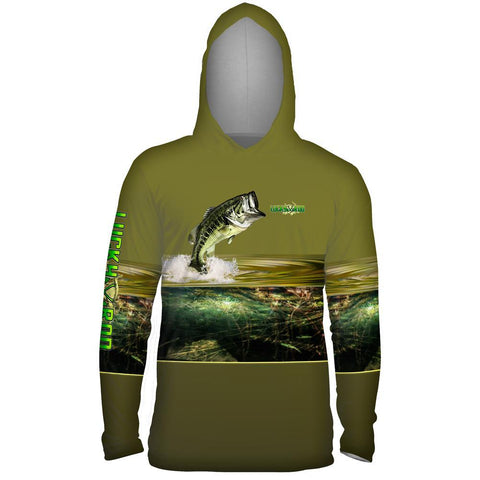 Bass Leap Mens Performance LS With Hood