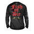 Fish or Die Mens Performance Long Sleeve Allover