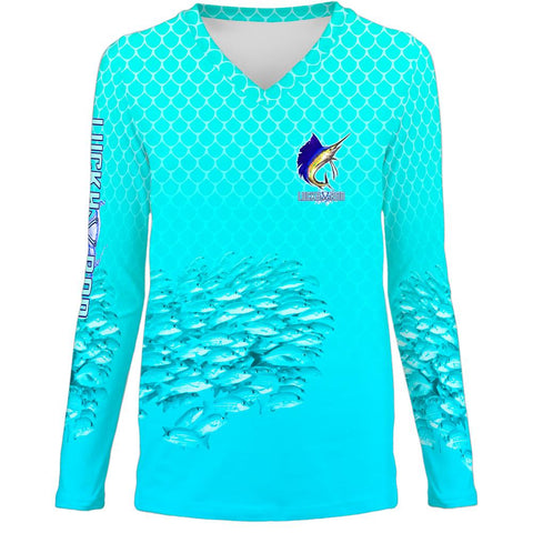 Sailfish Spin Womens LS V-Neck