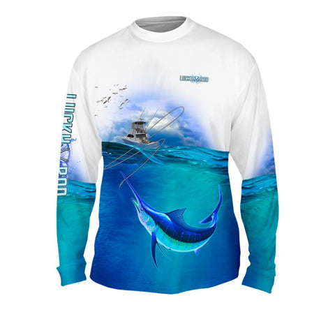 Thril Marlin Mens Performance Long Sleeve Allover