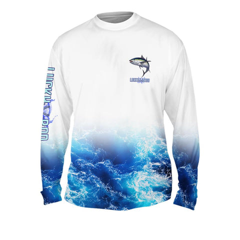 Rockin Tuna Mens Performance Long Sleeve Allover
