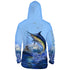 Lucky Day Marlin Mens Performance LS With Hood