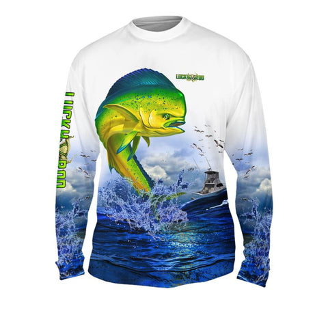 Lucky Day Mahi Mens Performance Long Sleeve Allover