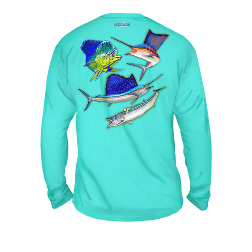 Funky Fish Group Mens Performance Long Sleeve