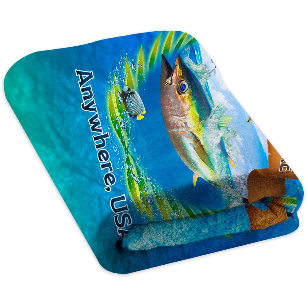 Salty Tuna - Premium & Standard Towel