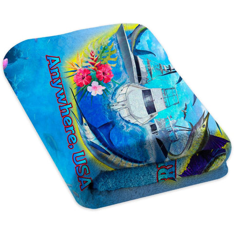 Offshore Friday Seas - Premium & Standard Towel