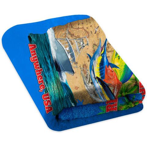 Grand Slam Map - Premium & Standard Towel