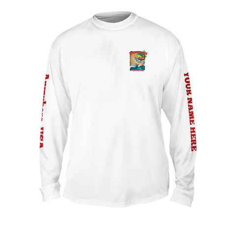 Grand Slam Map - Free Stock Art - Mens Performance Long Sleeve Spot Print
