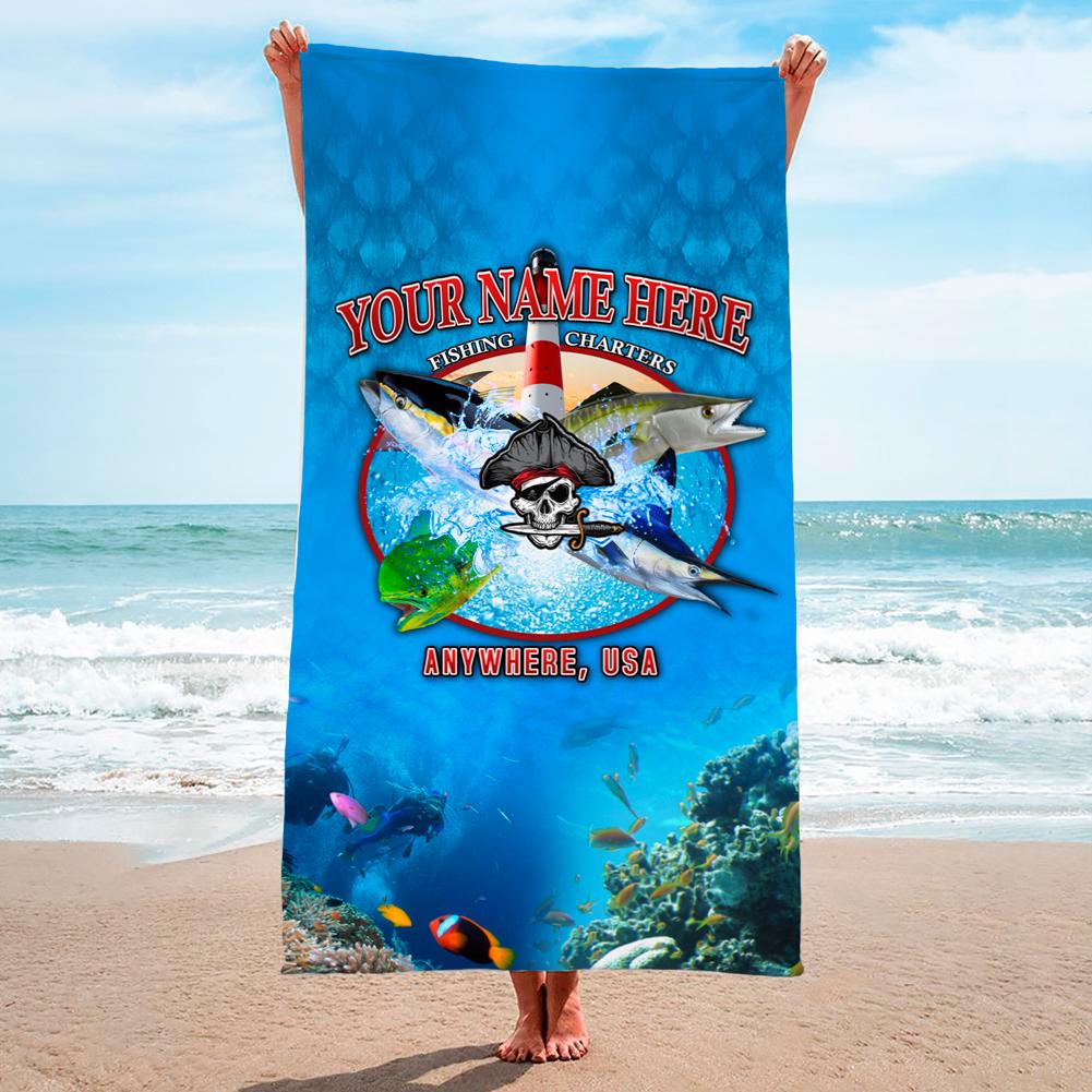 Lighthouse Point Medley - Premium & Standard Towel