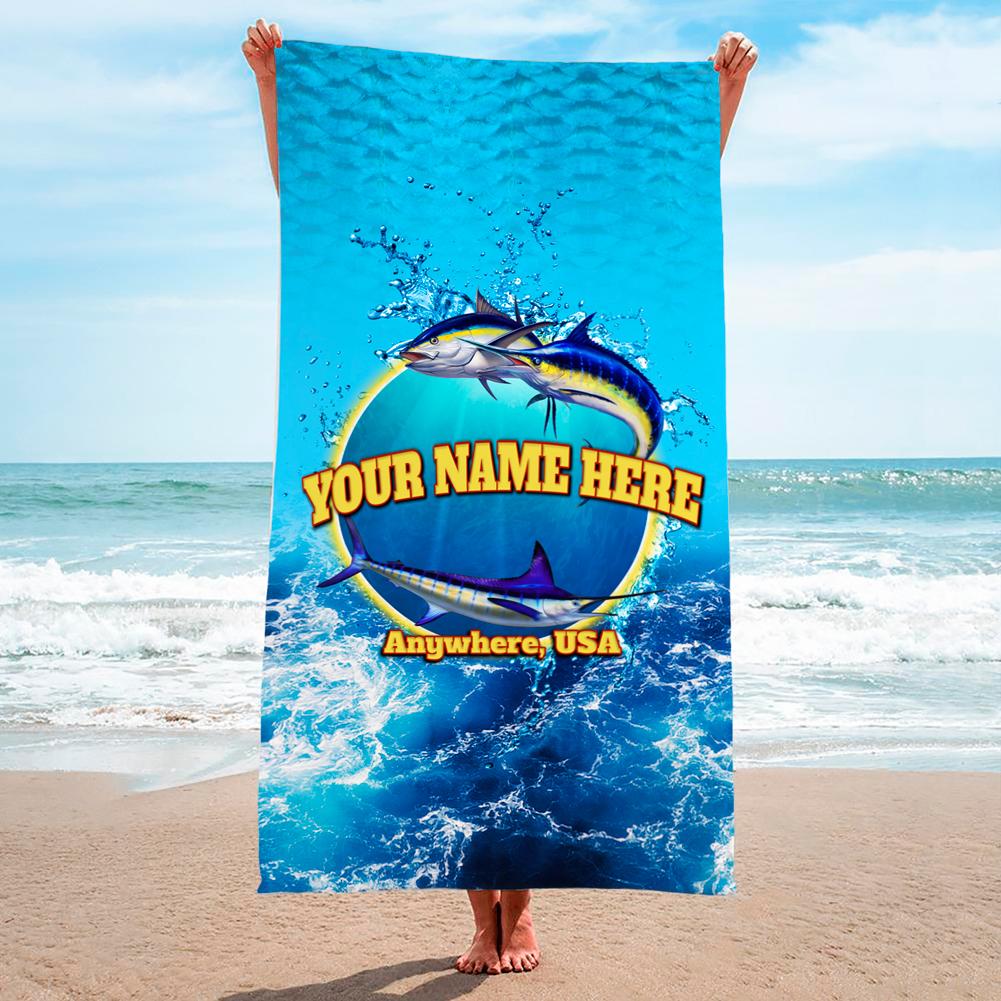 Deep Blue Life - Premium & Standard Towel