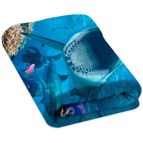 Shark Attach Reef - Premium & Standard Towel
