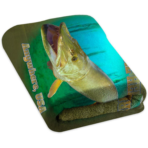 Muskie Strike - Premium & Standard Towel