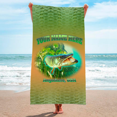 Muskie Bite - Premium & Standard Towel