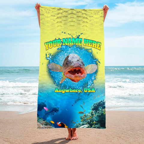 Walleye Attack - Premium & Standard Towel
