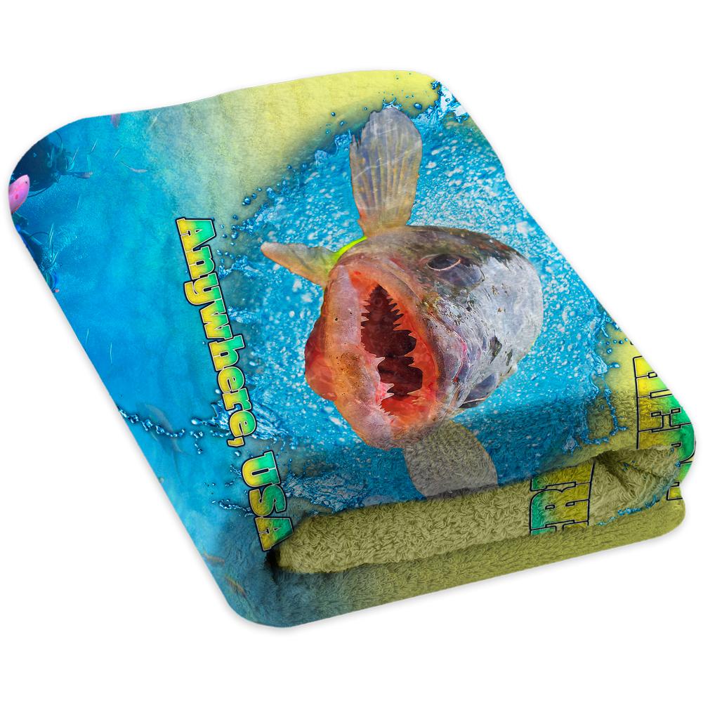 Walleye Attack - Premium & Standard Towel