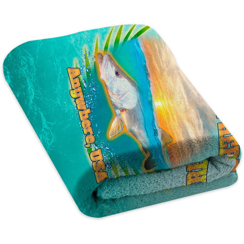 Sunset Snook - Premium & Standard Towel