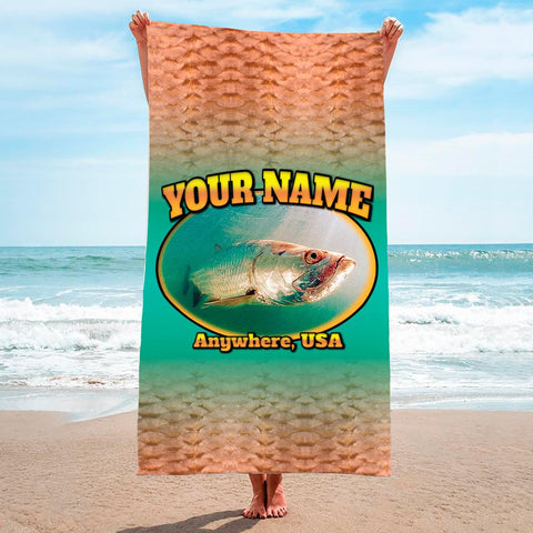 Tarpon Glare - Premium & Standard Towel