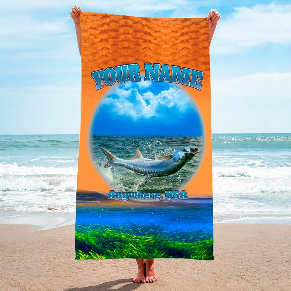 Tarpon Splash - Premium & Standard Towel