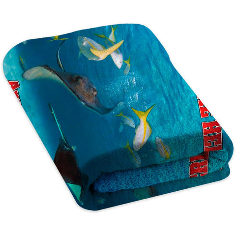 Stingray Frenzy - Premium & Standard Towel