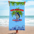 Marlin Palm Trees Light Blue - Premium & Standard Towel