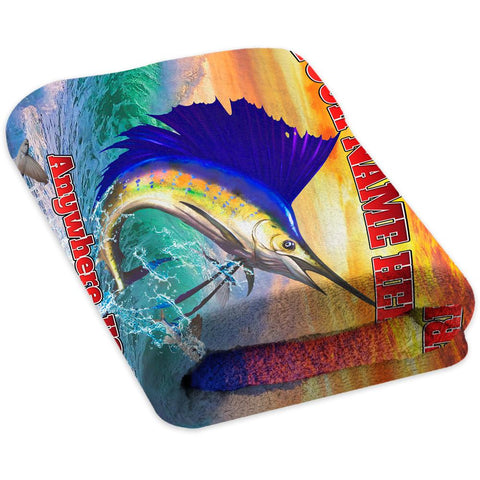 Sailfish Sunset - Premium & Standard Towel