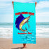Sailfish Spin Turquise Blue - Premium & Standard Towel