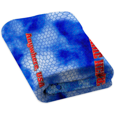 Digital Scales Blue - Premium & Standard Towel