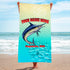 Marlin Chomp Yellow Turquise - Premium & Standard Towel