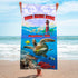 Lighthouse Turtle Sunset - Premium & Standard Towel
