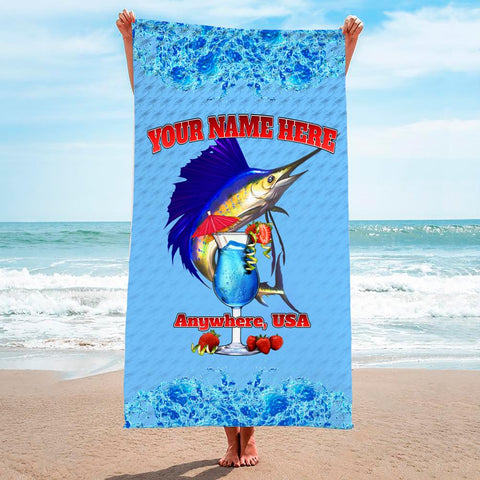 Sailfish Drink - Premium & Standard Towel