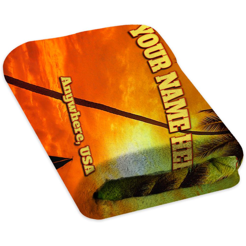 Tropical Sunset - Premium & Standard Towel