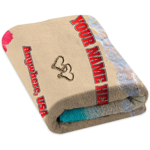Fresh Sand Flowers - Premium & Standard Towel