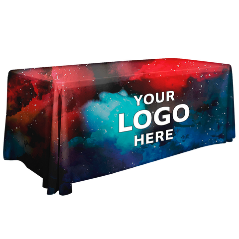 Promotional Tablecloth - Full Color Print - All Options