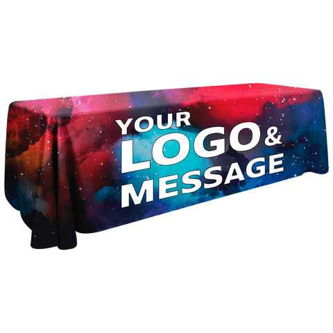 8ft Tablecloth - Premium Twill - 4 Sided