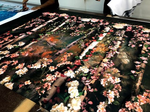 Custom Fabric Printing - 60 inch Wide - (Print price is per yard)