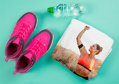 Premium Rally Hand Towel - 11"x18" - Cotton Backing